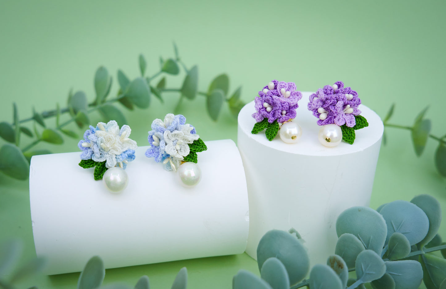 Snow Purple studs